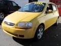 Summer Yellow - Aveo LS Hatchback Photo No. 1