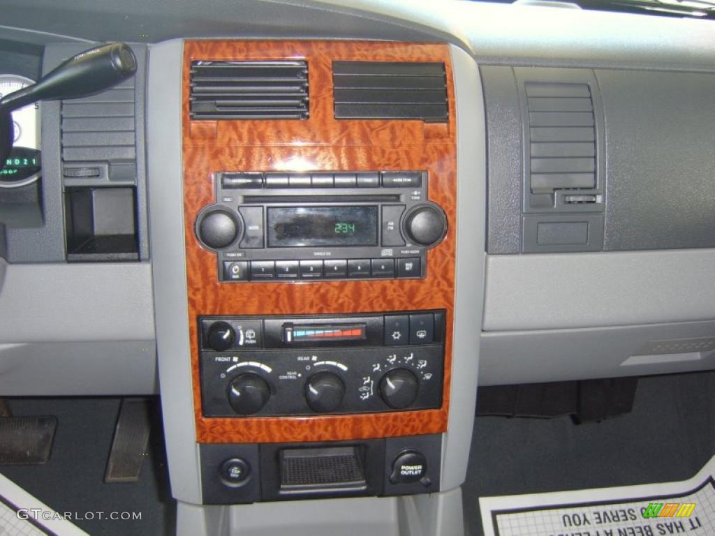 2007 Durango SLT - Atlantic Blue Metallic / Dark Slate Gray/Light Slate Gray photo #14