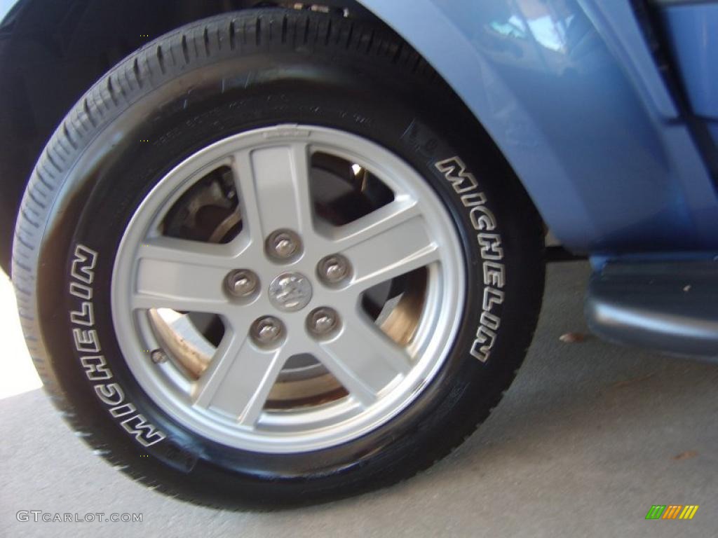 2007 Durango SLT - Atlantic Blue Metallic / Dark Slate Gray/Light Slate Gray photo #19