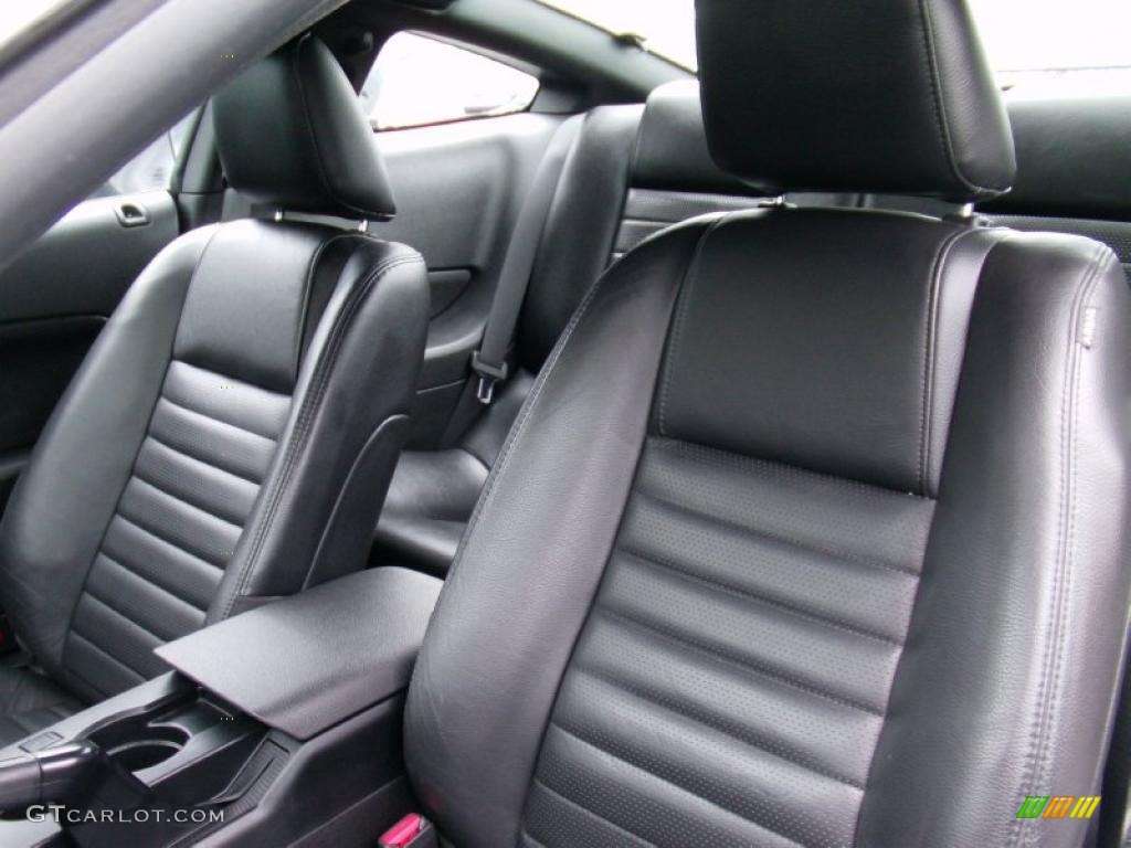 Light Graphite Interior 2008 Ford Mustang GT Premium Coupe Photo #39656580