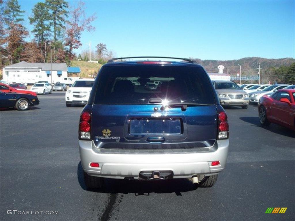 2008 TrailBlazer LT 4x4 - Imperial Blue Metallic / Light Gray photo #7