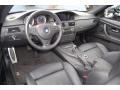 Black Novillo Leather 2009 BMW M3 Coupe Interior Color