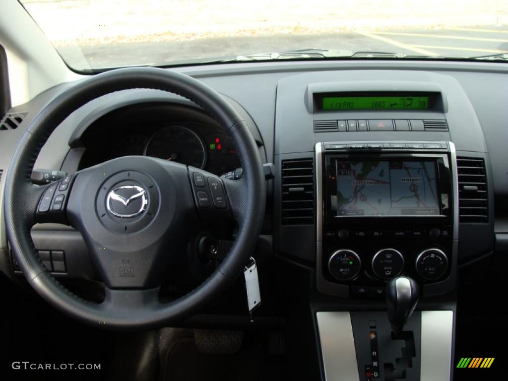 2008 MAZDA5 Grand Touring - Galaxy Gray / Black photo #17