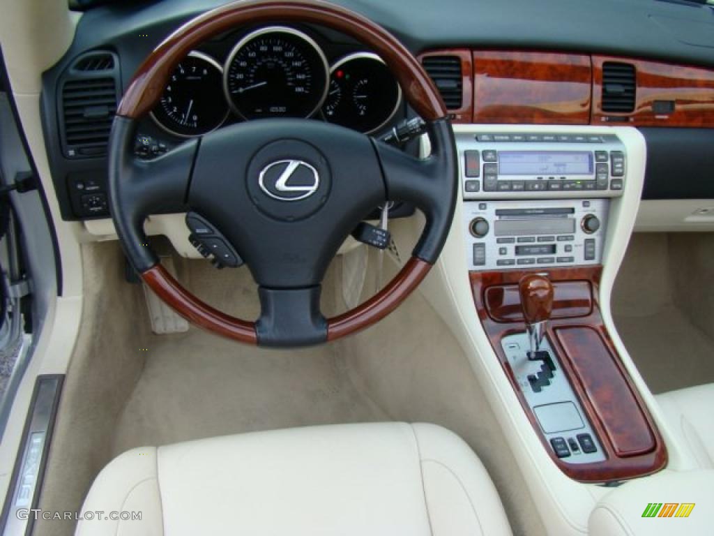 2008 Lexus SC 430 Convertible Ecru Dashboard Photo #39660524