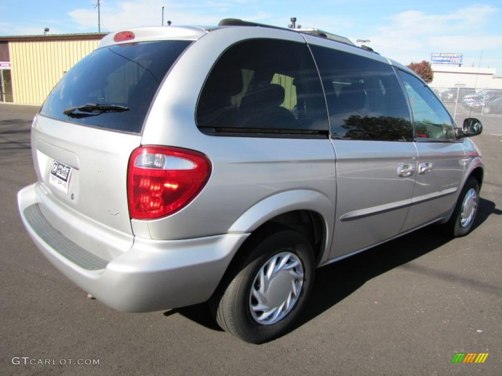 2001 Voyager LX - Bright Silver Metallic / Taupe photo #3