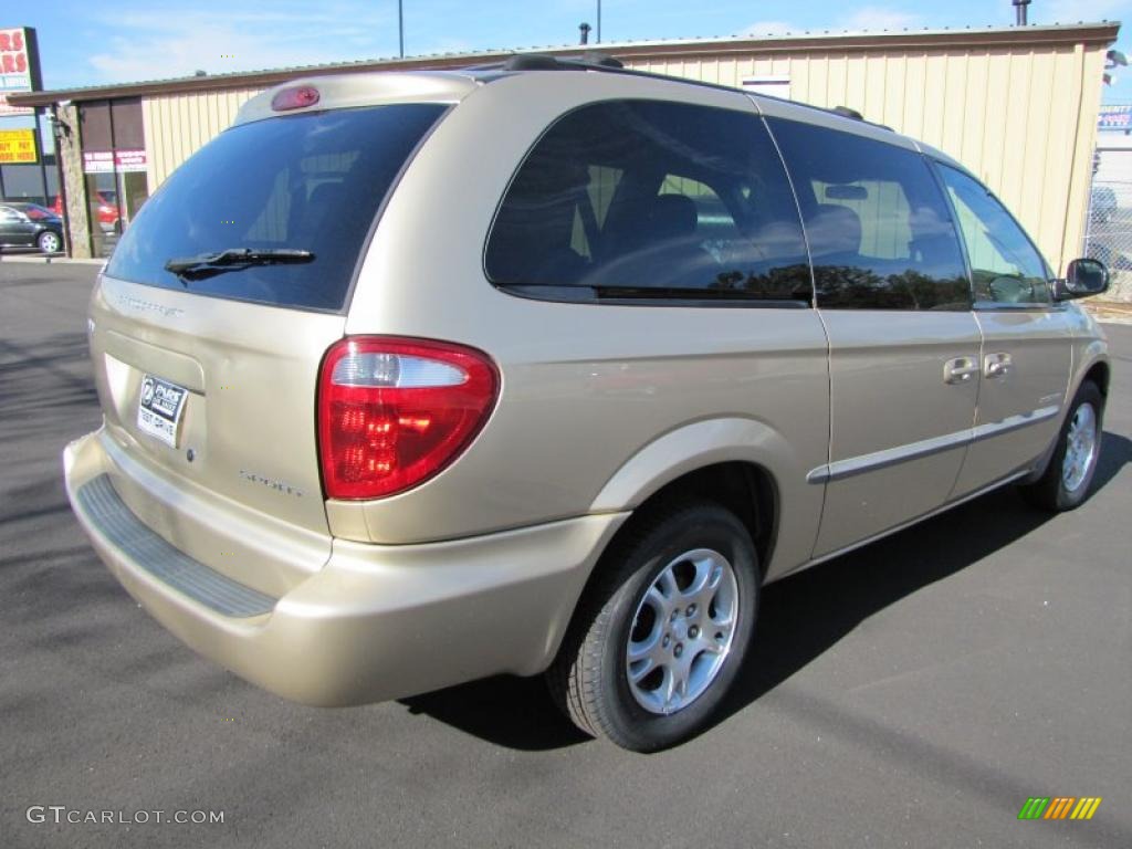 2001 Grand Caravan Sport - Champagne Pearl / Sandstone photo #3