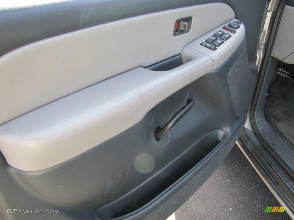 2001 Suburban 1500 LT - Light Pewter Metallic / Tan photo #6