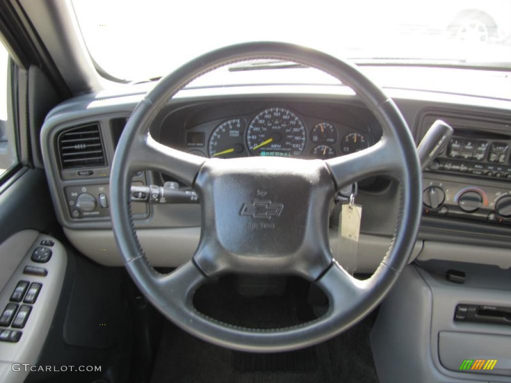 2001 Suburban 1500 LT - Light Pewter Metallic / Tan photo #11