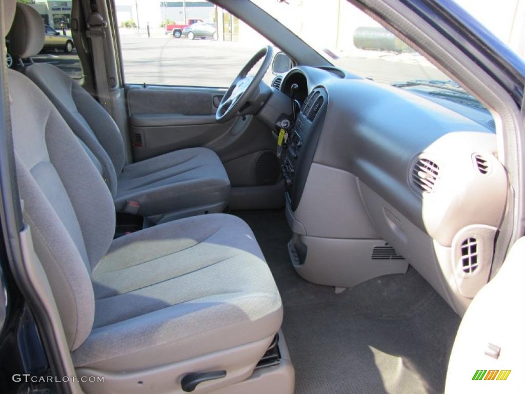 2001 Grand Caravan Sport - Patriot Blue Pearlcoat / Taupe photo #9