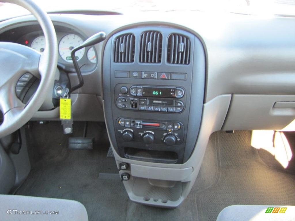 2001 Grand Caravan Sport - Patriot Blue Pearlcoat / Taupe photo #10