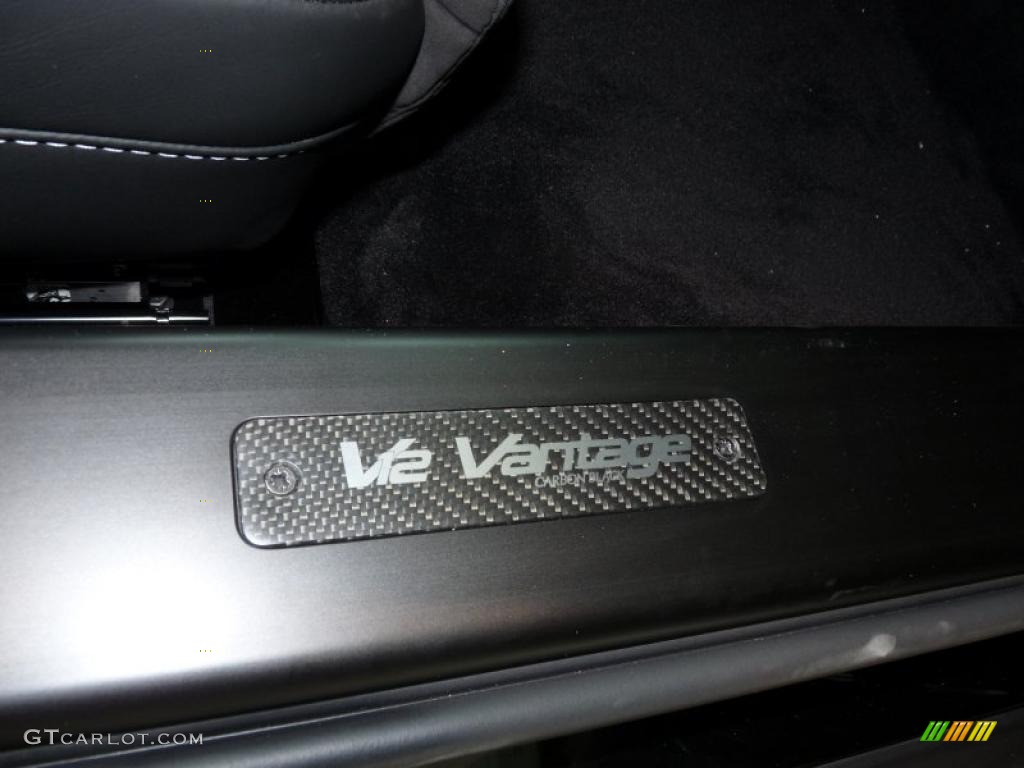 2011 V12 Vantage Carbon Black Special Edition Coupe - AM Carbon Black / Obsidian Black photo #11