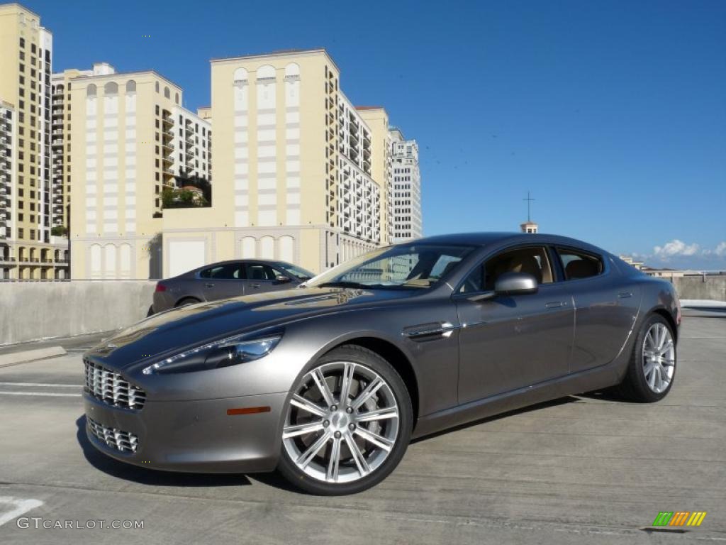 2011 Rapide Sedan - Tungsten Silver / Sandstorm photo #1