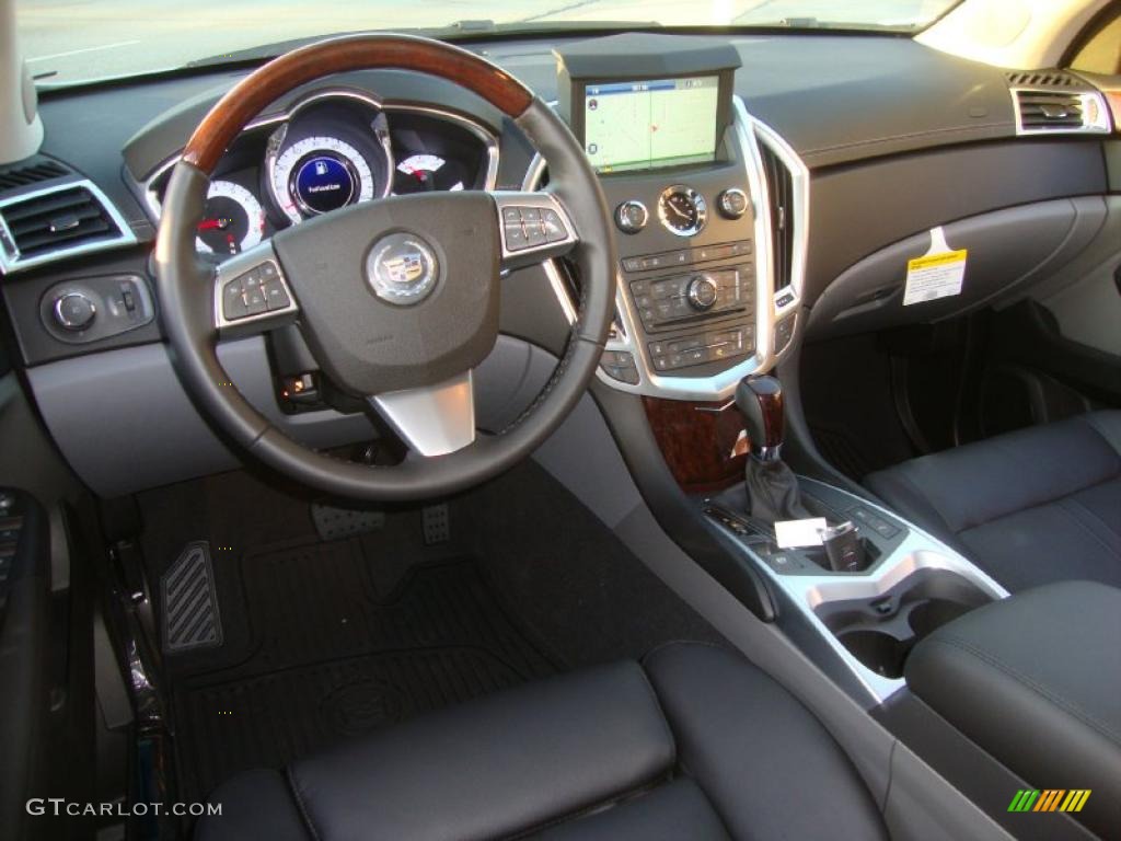 Ebony/Titanium Interior 2011 Cadillac SRX 4 V6 AWD Photo #39665432