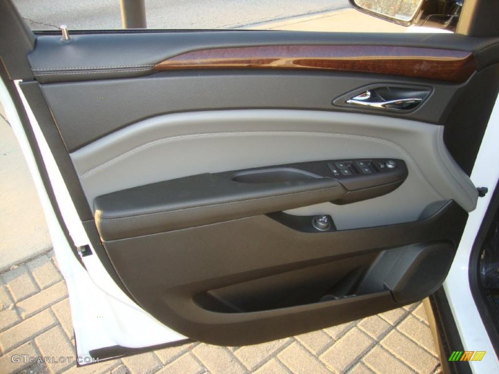 2011 Cadillac SRX 4 V6 AWD Ebony/Titanium Door Panel Photo #39665453