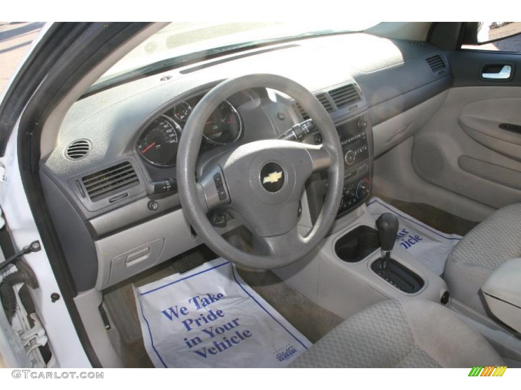 2007 Cobalt LT Sedan - Summit White / Gray photo #11