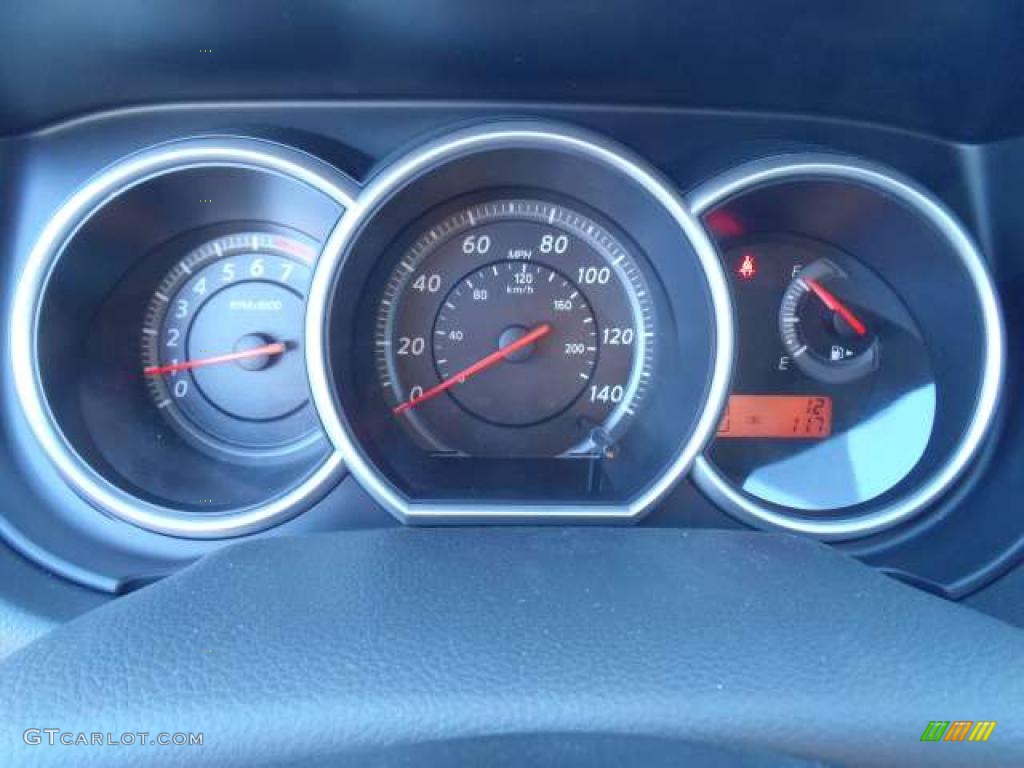 2011 Nissan Versa 1.8 SL Hatchback Gauges Photo #39667631