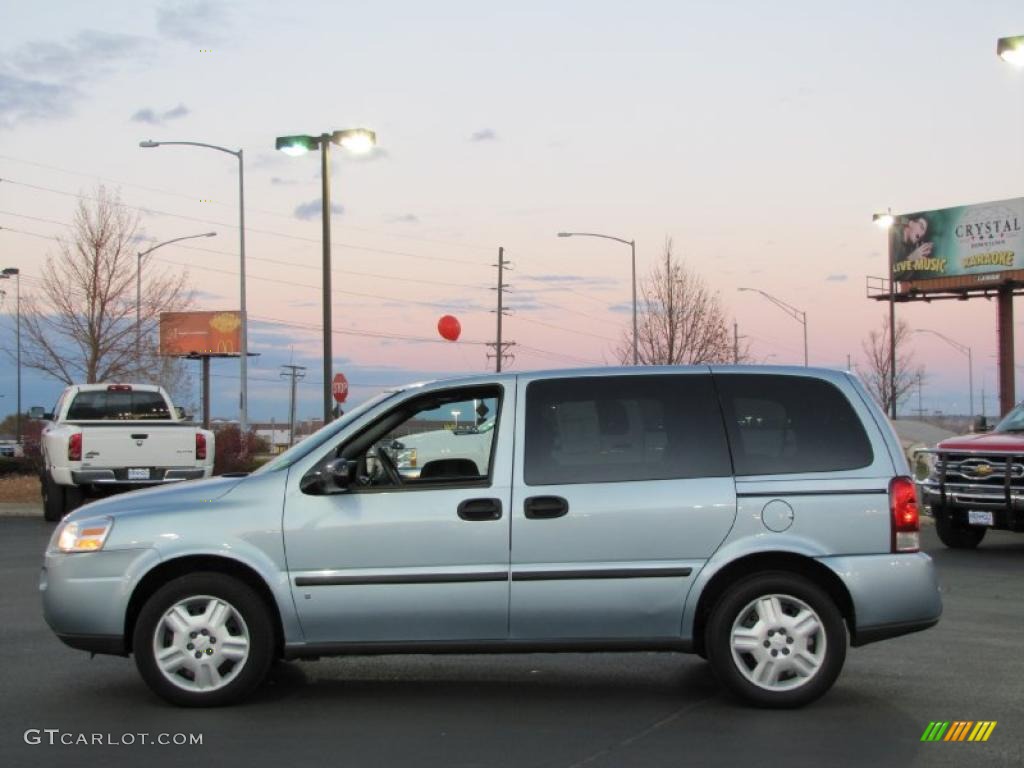 Polar Blue Metallic 2007 Chevrolet Uplander LS Exterior Photo #39668639