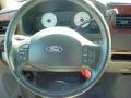 Tan 2005 Ford F250 Super Duty Lariat Crew Cab Steering Wheel