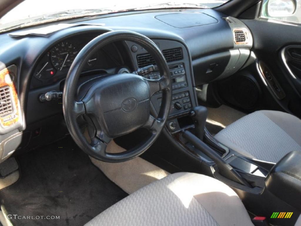 Beige Interior 1997 Toyota Celica ST Coupe Photo #39669859