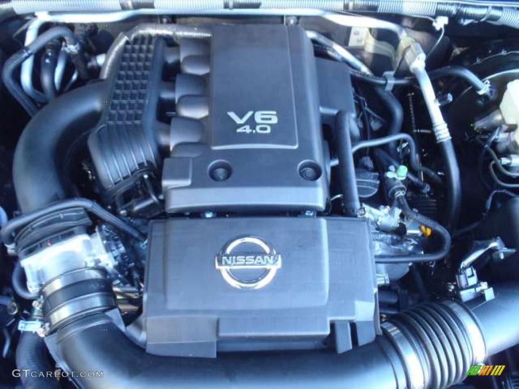 2011 Nissan Frontier SV Crew Cab 4.0 Liter DOHC 24-Valve CVTCS V6 Engine Photo #39670215