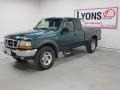 2000 Amazon Green Metallic Ford Ranger XLT SuperCab 4x4  photo #28