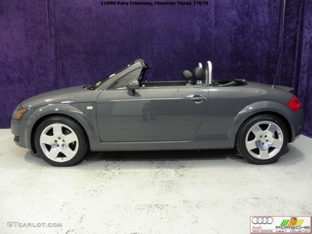 Nimbus Grey Pearl Effect 2002 Audi TT 1.8T quattro Roadster Exterior Photo #39672459