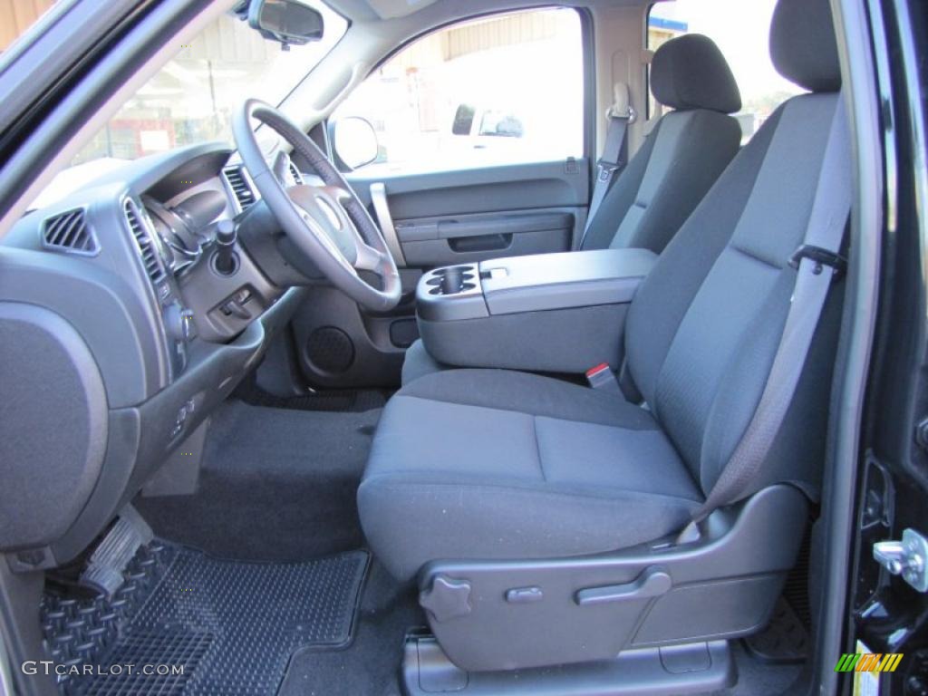 Ebony Interior 2011 Chevrolet Silverado 2500HD LT Crew Cab 4x4 Photo #39673735