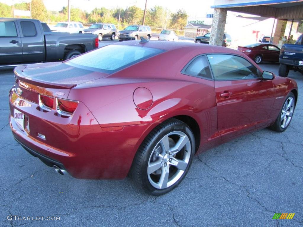 2011 Camaro SS/RS Coupe - Red Jewel Metallic / Black photo #7