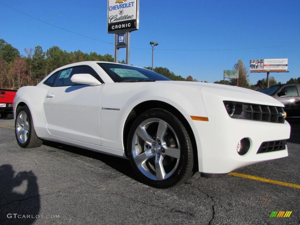 2011 Camaro LT/RS Coupe - Summit White / Black photo #1