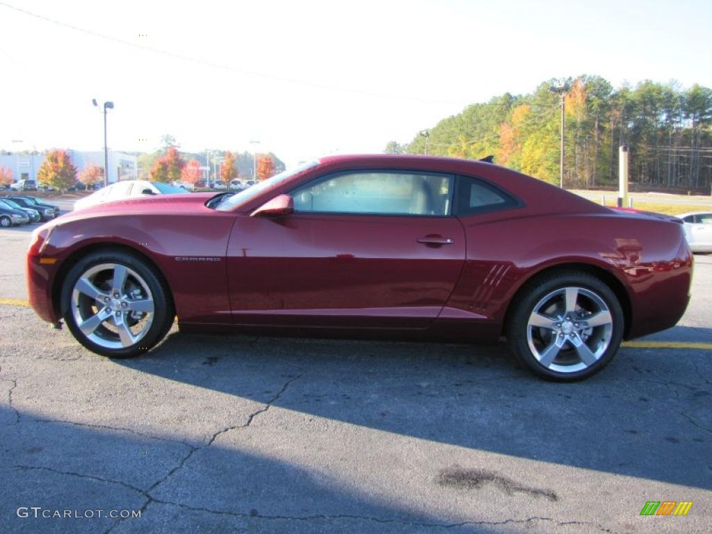 2011 Camaro LT/RS Coupe - Red Jewel Metallic / Black photo #4