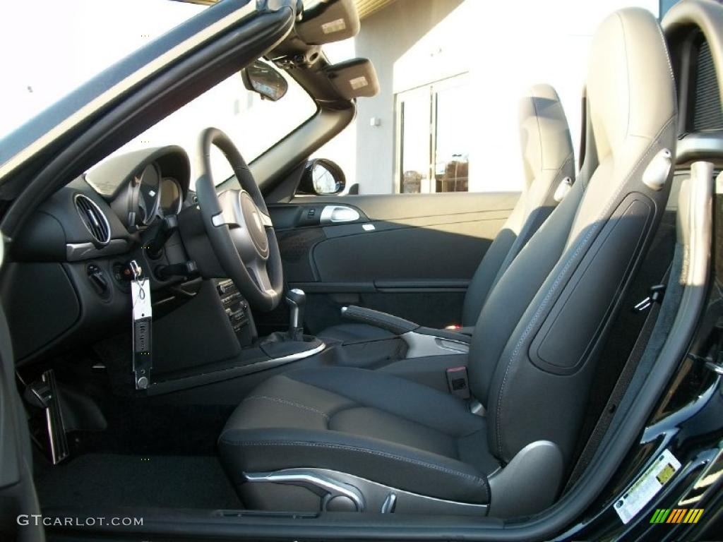 2010 Porsche Boxster S Interior Color Photos