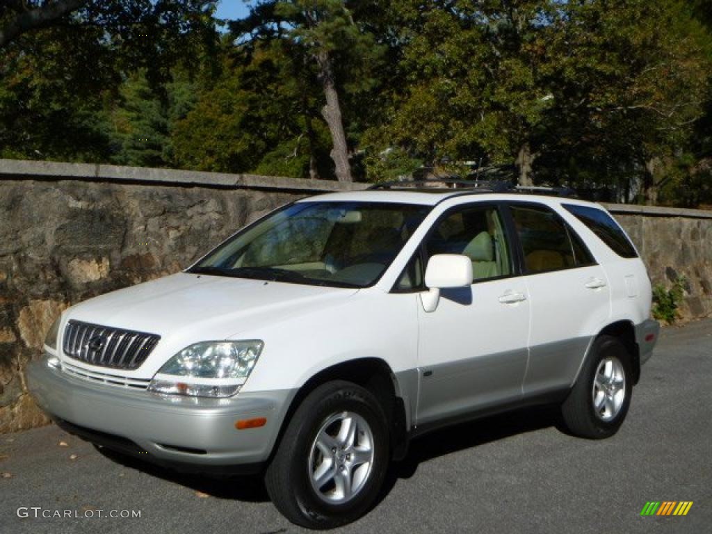 2001 RX 300 - White Gold Crystal / Ivory photo #1