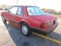 Bright Red 1989 Ford Mustang LX Coupe Exterior