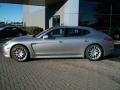 Platinum Silver Metallic 2011 Porsche Panamera Turbo Exterior