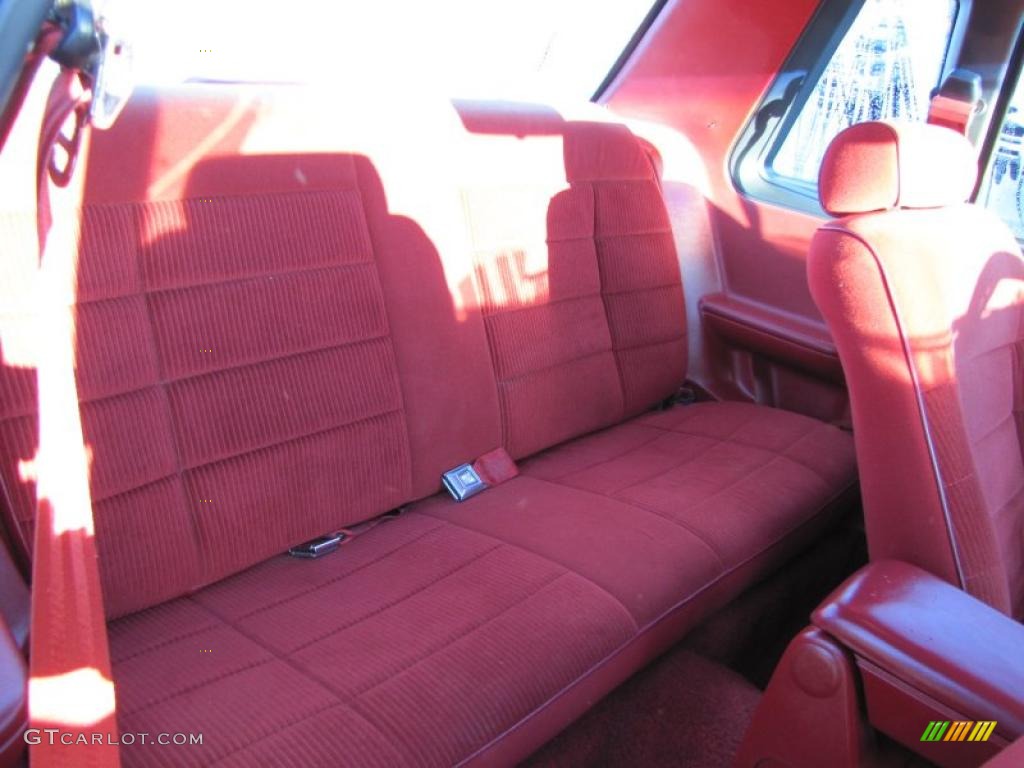 1989 Ford Mustang LX Coupe Interior Color Photos