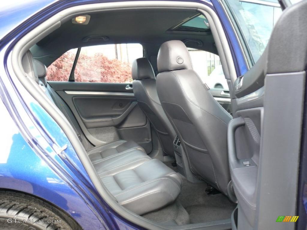 2006 Jetta GLI Sedan - Shadow Blue Metallic / Anthracite Black photo #12
