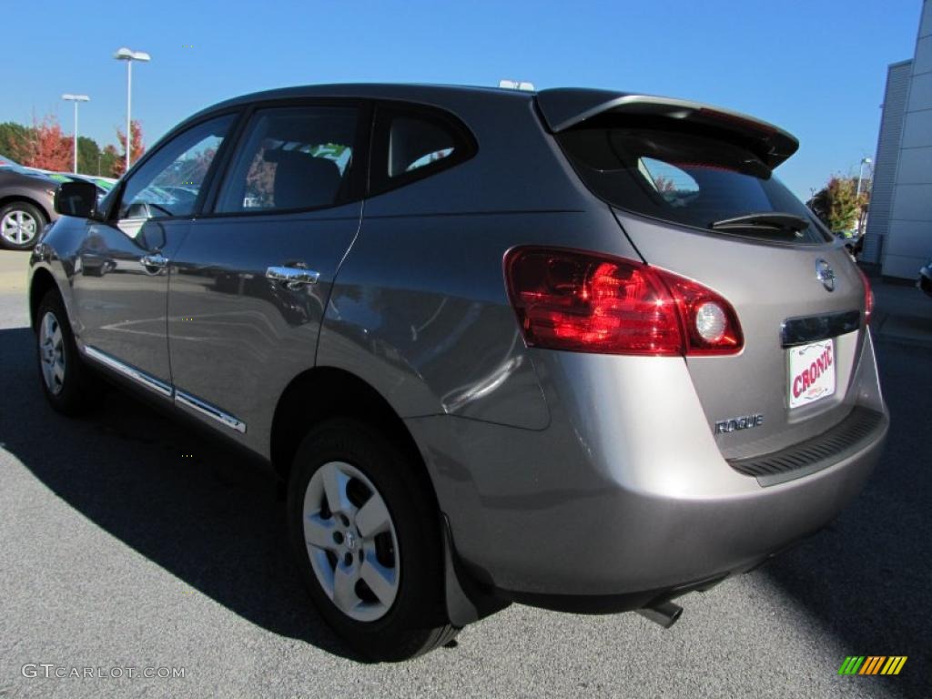 2011 Rogue S - Platinum Graphite / Black photo #3