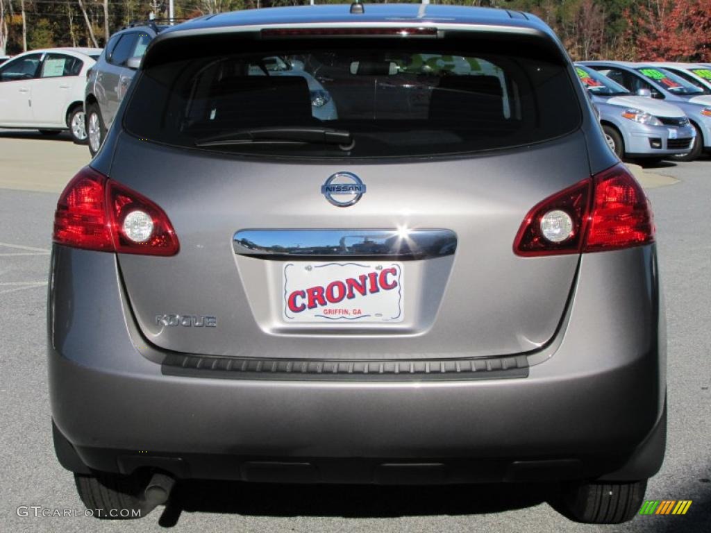 2011 Rogue S - Platinum Graphite / Black photo #4