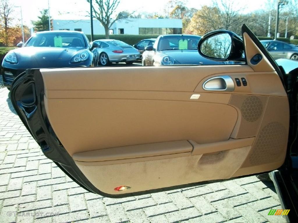 2011 Porsche Boxster Standard Boxster Model Sand Beige Door Panel Photo #39677391
