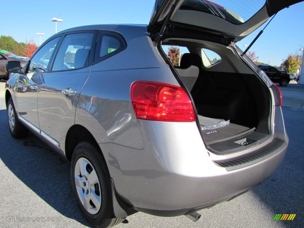2011 Rogue S - Platinum Graphite / Black photo #12