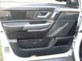 Ebony Black 2007 Land Rover Range Rover Sport Supercharged Door Panel