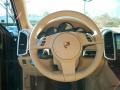 Luxor Beige 2011 Porsche Cayenne Standard Cayenne Model Steering Wheel