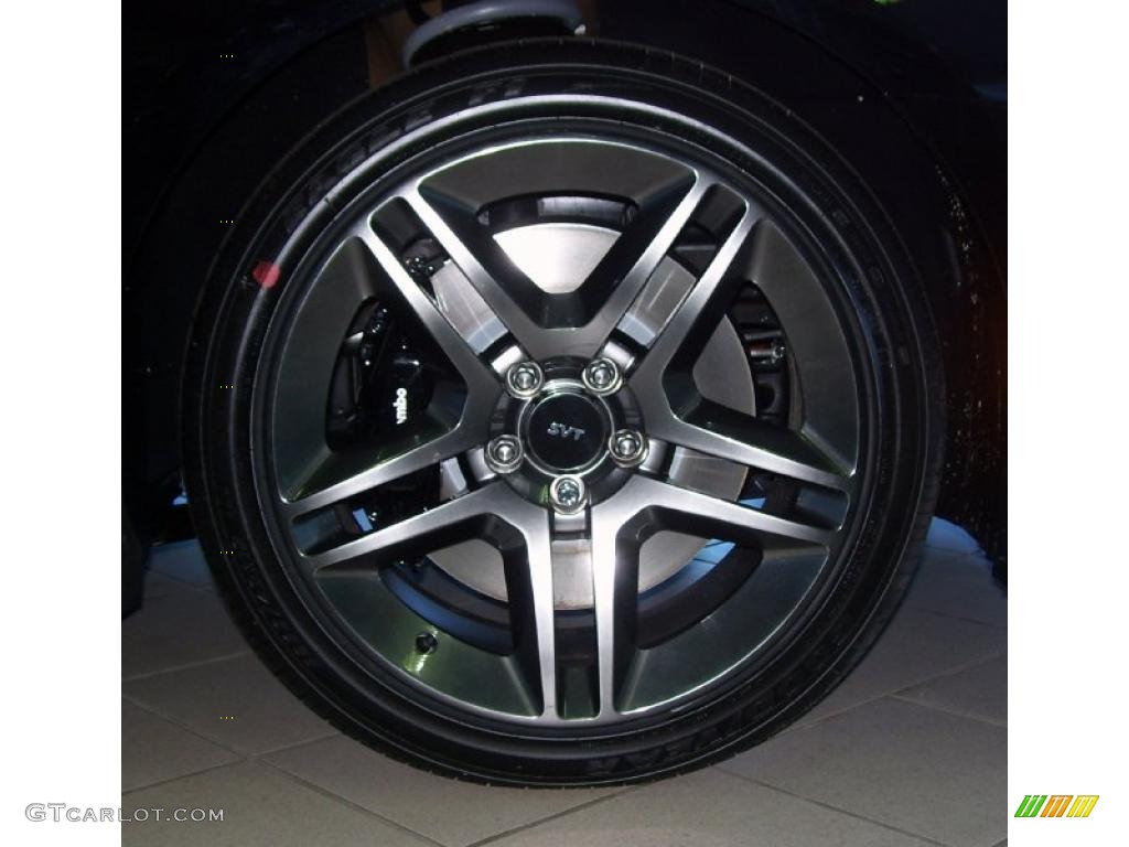 2011 Mustang Shelby GT500 Coupe - Ebony Black / Charcoal Black/Black photo #9