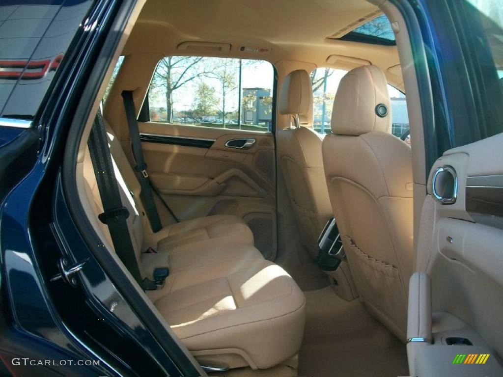 2011 Cayenne  - Dark Blue Metallic / Luxor Beige photo #25