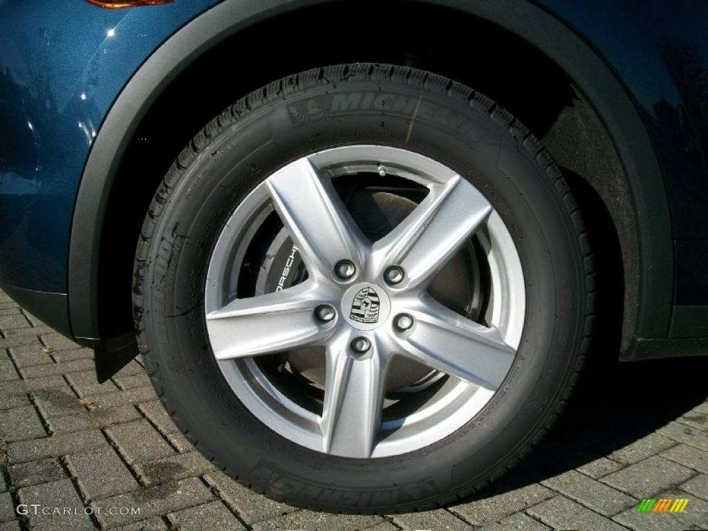 2011 Cayenne  - Dark Blue Metallic / Luxor Beige photo #33