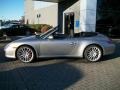 Platinum Silver Metallic - 911 Carrera 4S Cabriolet Photo No. 8