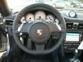 Black 2011 Porsche 911 Carrera 4S Cabriolet Steering Wheel