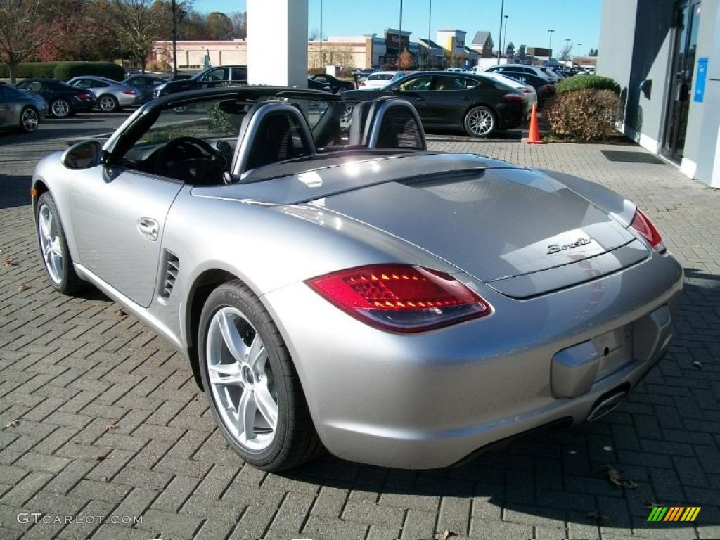 Platinum Silver Metallic 2011 Porsche Boxster Standard Boxster Model Exterior Photo #39678903