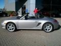 Platinum Silver Metallic 2011 Porsche Boxster Standard Boxster Model Exterior