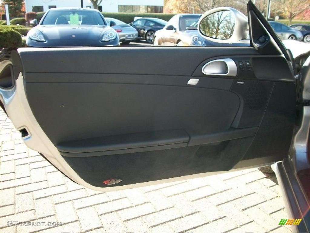 2011 Porsche Boxster Standard Boxster Model Black Door Panel Photo #39678931